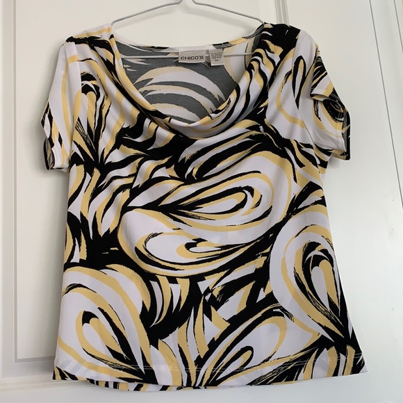 Chico’s short sleeve top - Picture 2 of 5